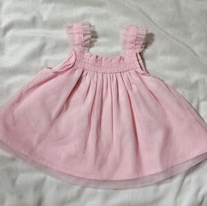 ‼️BUNDLE ONLY‼️ FIRST IMPRESSIONS | Pink Baby Dress | 6-9m